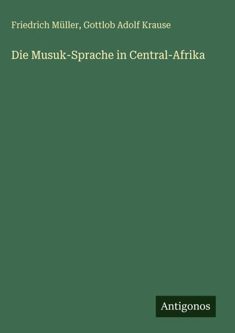 Die Musuk-Sprache in Central-Afrika