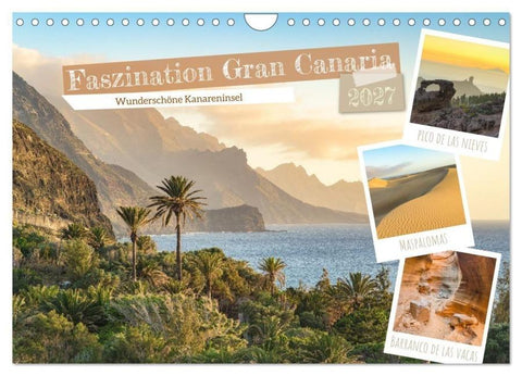 Faszination Gran Canaria (Wandkalender 2027 DIN A4 quer), CALVENDO Monatskalender
