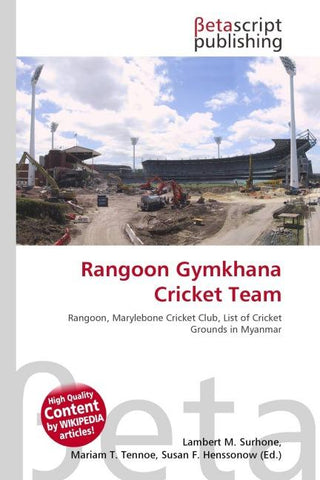 Rangoon Gymkhana Cricket Team