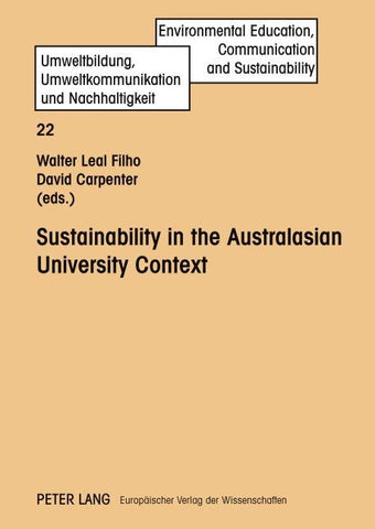 Sustainability in the Australasian University Context