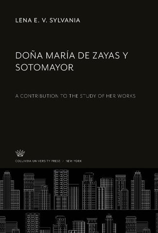 Doña María De Zayas Y Sotomayor