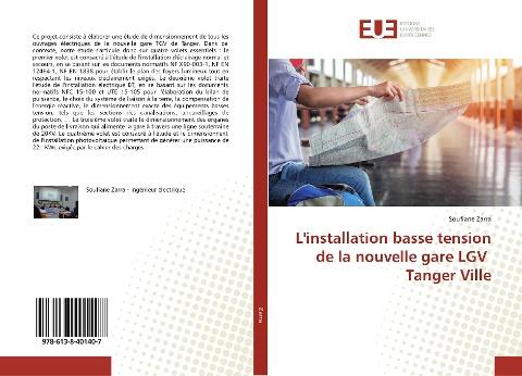 L'installation basse tension de la nouvelle gare LGV Tanger Ville