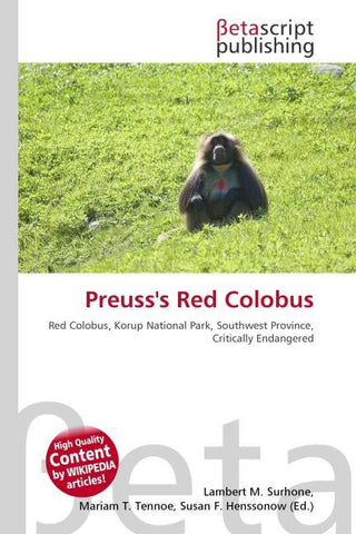 Preuss's Red Colobus