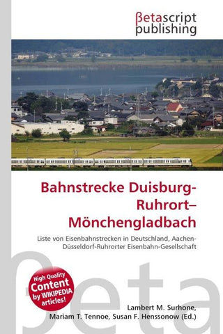 Bahnstrecke Duisburg-Ruhrort-Mönchengladbach