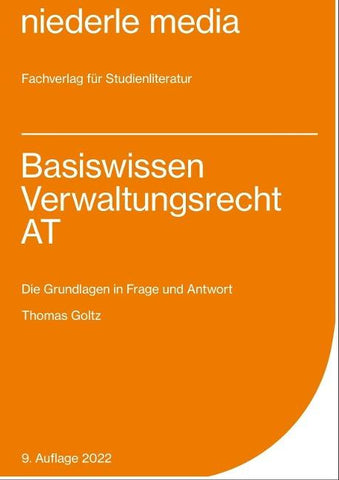 Basiswissen Verwaltungsrecht AT - 2023