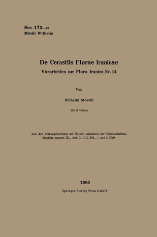 De Cerastiis Florae Iranicae