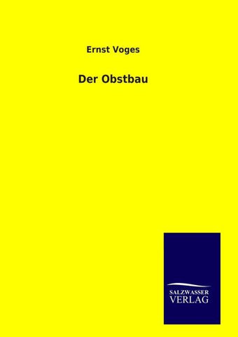 Der Obstbau