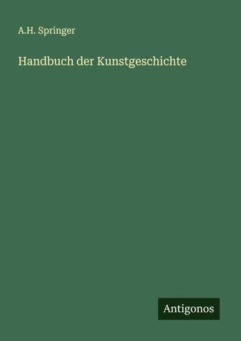 Handbuch der Kunstgeschichte