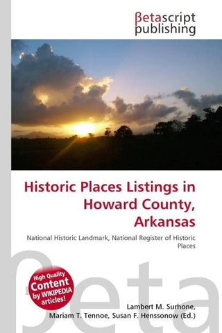 Historic Places Listings in Howard County, Arkansas
