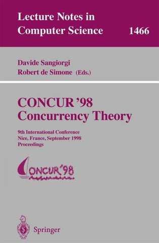 CONCUR '98 Concurrency Theory