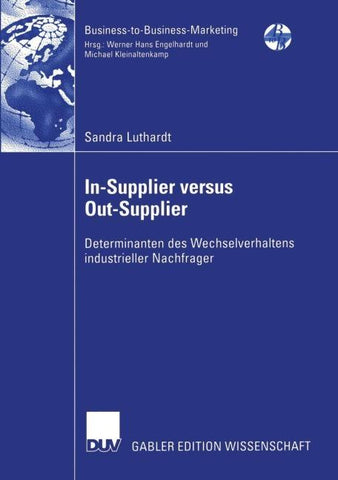 In-Supplier versus Out-Supplier