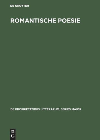Romantische Poesie