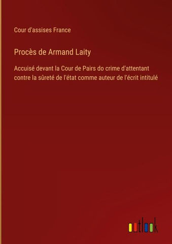 Procès de Armand Laity