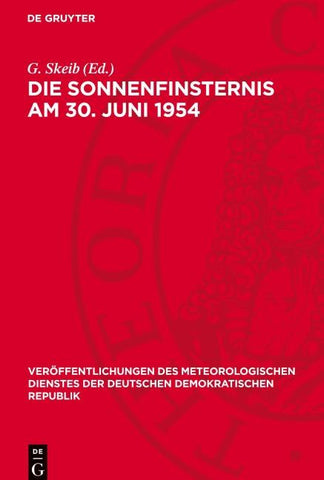 Die Sonnenfinsternis am 30. Juni 1954