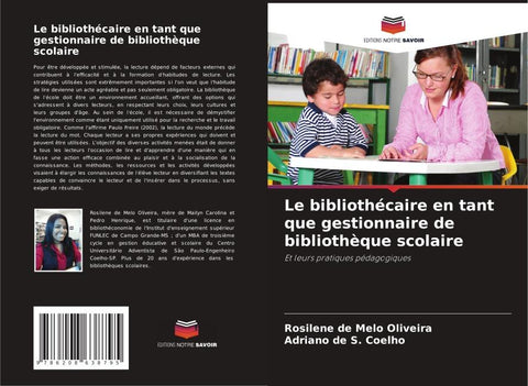 Le bibliothécaire en tant que gestionnaire de bibliothèque scolaire