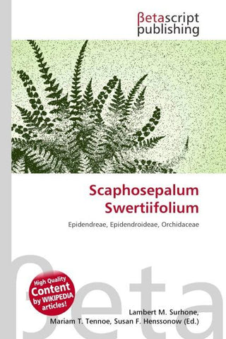 Scaphosepalum Swertiifolium