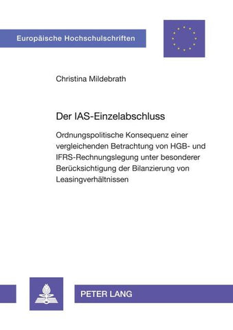 Der IAS-Einzelabschluss