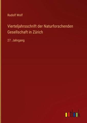 Vierteljahrsschrift der Naturforschenden Gesellschaft in Zürich