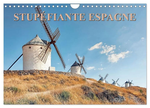Stupéfiante Espagne (Calendrier mural 2026 DIN A4 vertical), CALVENDO calendrier mensuel
