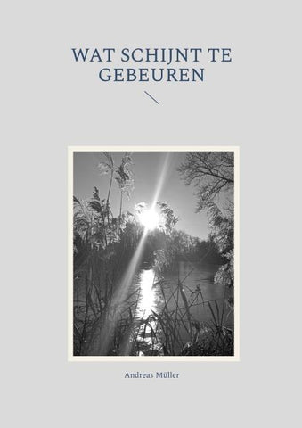 Wat schijnt te gebeuren