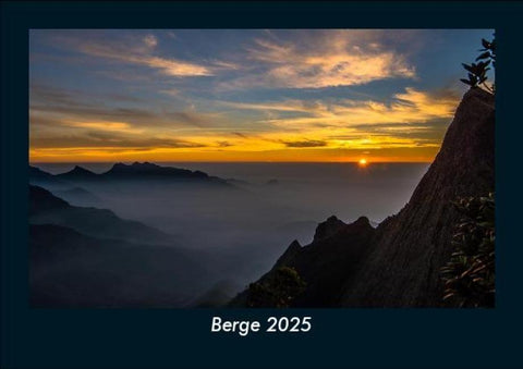 Berge 2025 Fotokalender DIN A5