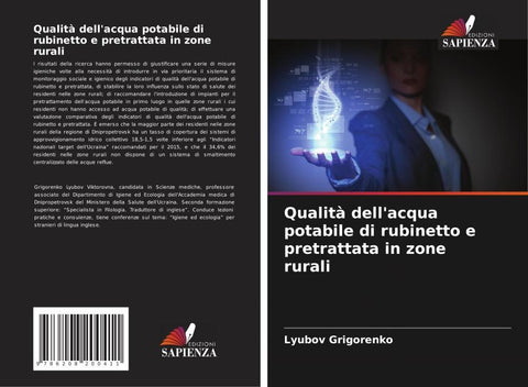 Qualità dell'acqua potabile di rubinetto e pretrattata in zone rurali
