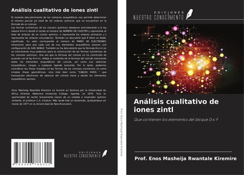 Análisis cualitativo de iones zintl