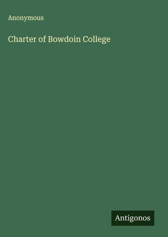 Charter of Bowdoin College