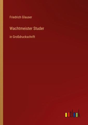 Wachtmeister Studer