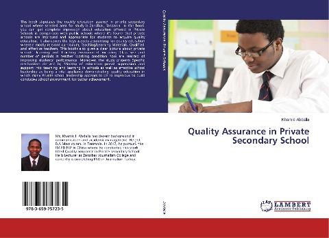 Quality Assurance in Private Secondary School