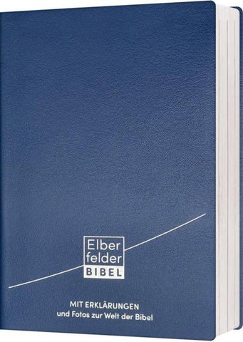 Elberfelder Bibel mit Erklärungen - Leder