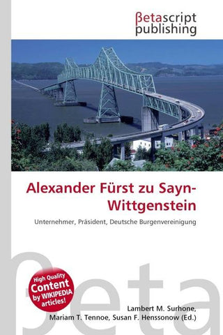 Alexander Fürst zu Sayn-Wittgenstein