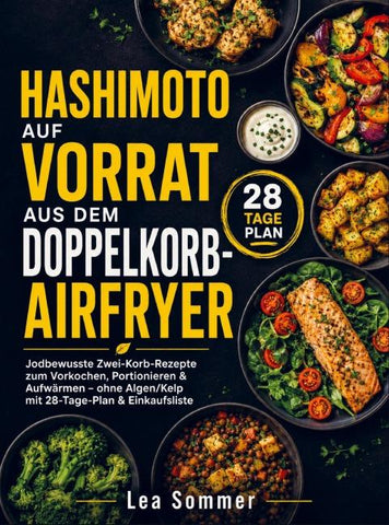Hashimoto auf Vorrat aus dem Doppelkorb-Airfryer
