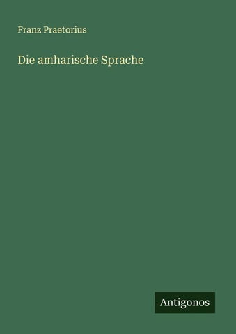 Die amharische Sprache