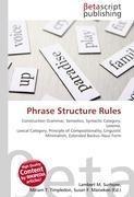 Phrase Structure Rules