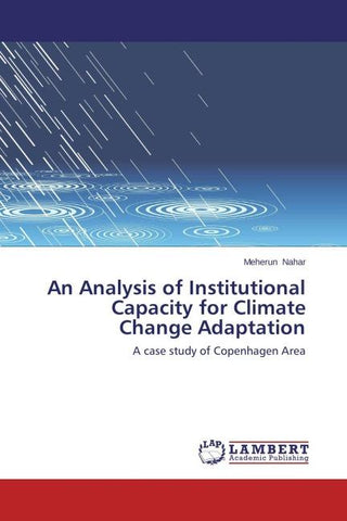 An Analysis of Institutional Capacity for Climate Change Adaptation