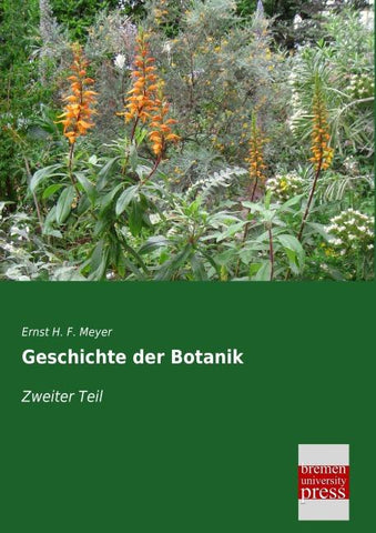 Geschichte der Botanik