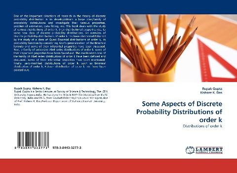 Some Aspects of Discrete Probability Distributions of order k