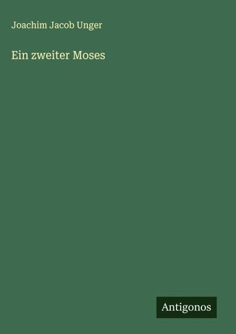 Ein zweiter Moses