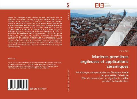 Matières premières argileuses et applications céramiques