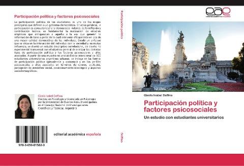 Participación política y factores psicosociales
