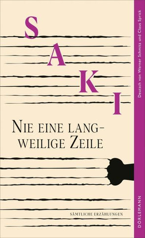 Nie eine langweilige Zeile