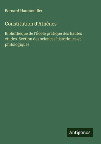 Constitution d'Athènes