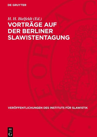 Vorträge auf der Berliner Slawistentagung