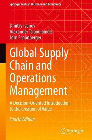 Global Supply Chain and Operations Management