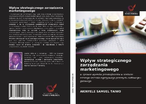 Wp¿yw strategicznego zarz¿dzania marketingowego