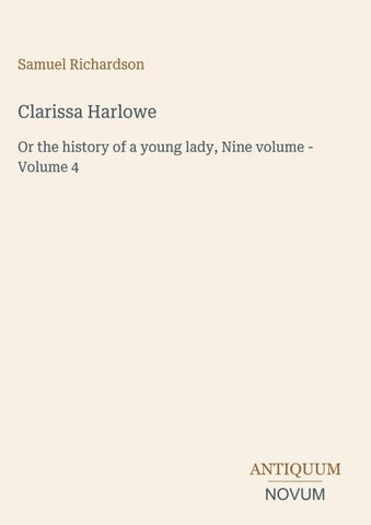 Clarissa Harlowe