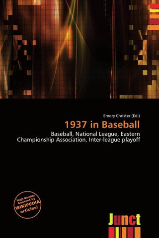 1937 in Baseball