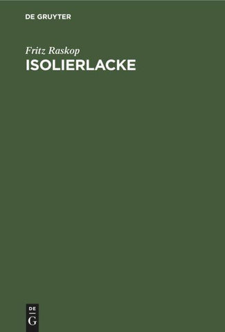 Isolierlacke