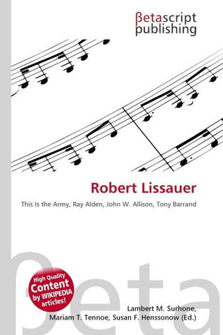 Robert Lissauer